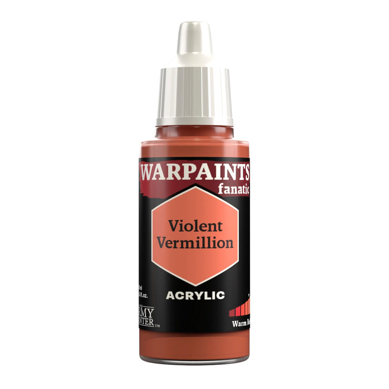 The Army Painter: Warpaints Fanatic - Violent Vermilion (18ml/0.6oz)