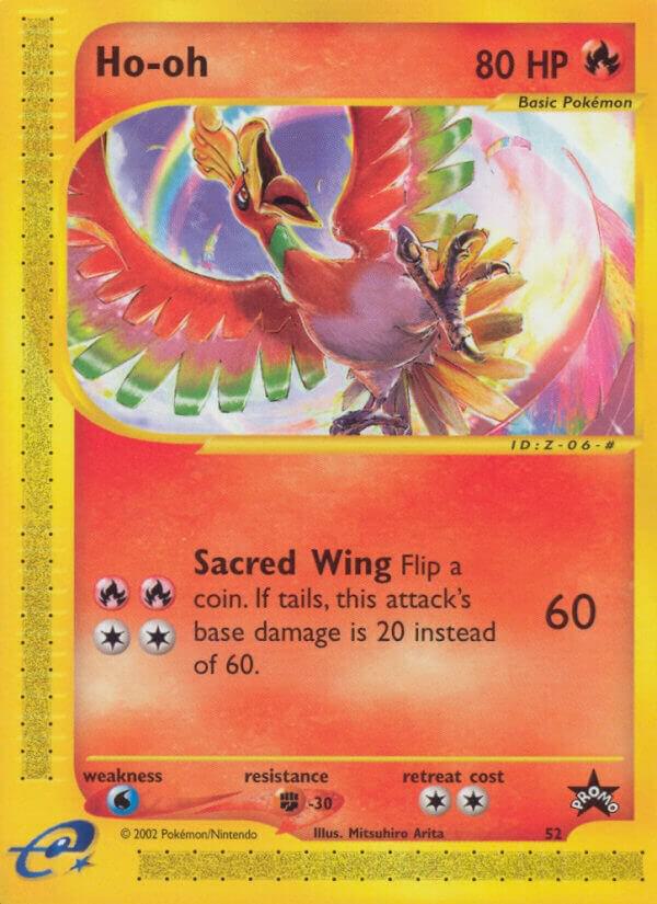 Ho-Oh - (52) (PR) Promo - Moderate Play