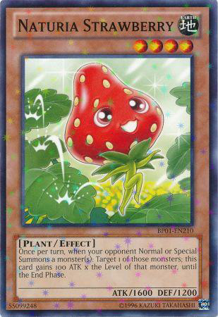 Naturia Strawberry (Starfoil) (BP01-EN210) Starfoil Rare - Near Mint Unlimited
