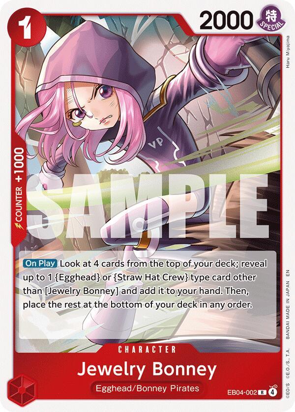 Jewelry Bonney - EB04-002 (OP15-EB04) R - Near Mint