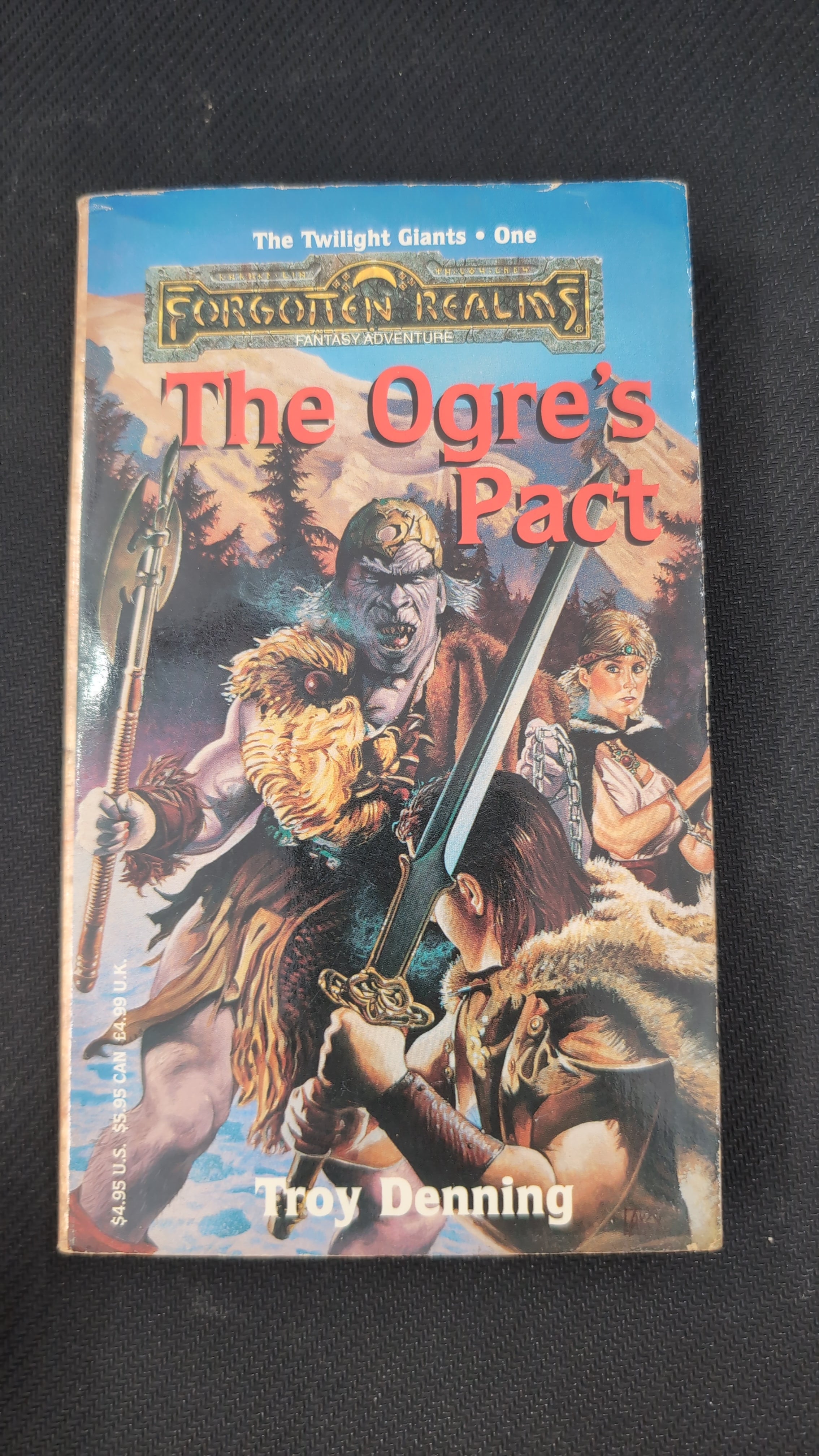 Forgotten Realms: The Ogre's Pact - The Twilight Giants Book I [ Paperback ] (USED)