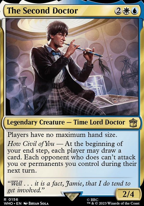 The Second Doctor [#0156 New Cards] (WHO-R)