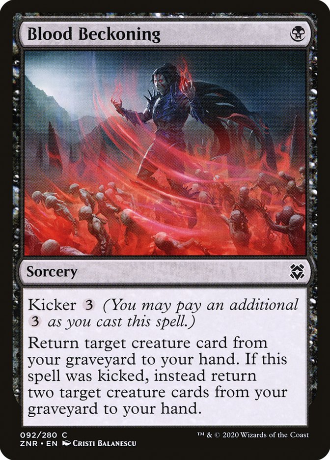 Blood Beckoning (ZNR-C)