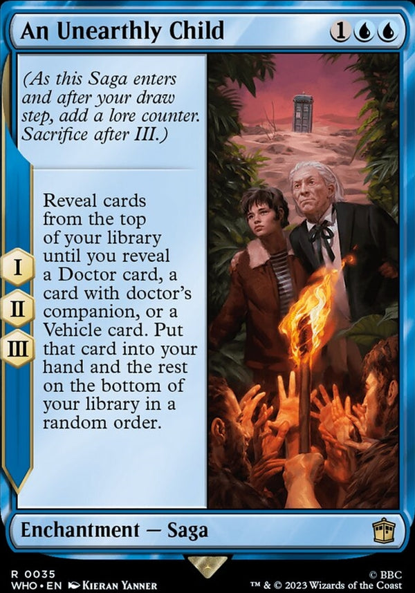 An Unearthly Child [#0035 New Cards] (WHO-R)