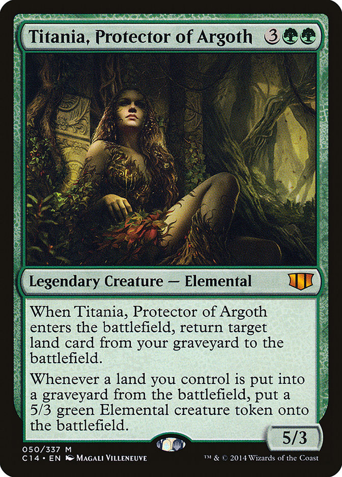 Titania, Protector of Argoth (C14-M) Heavy Play