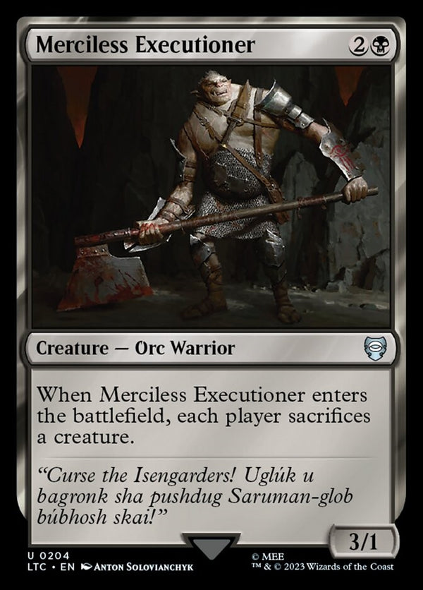 Merciless Executioner [#0204] (LTC-U)