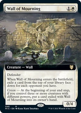 Wall of Mourning [#048 Extended Art] (MIC-R)