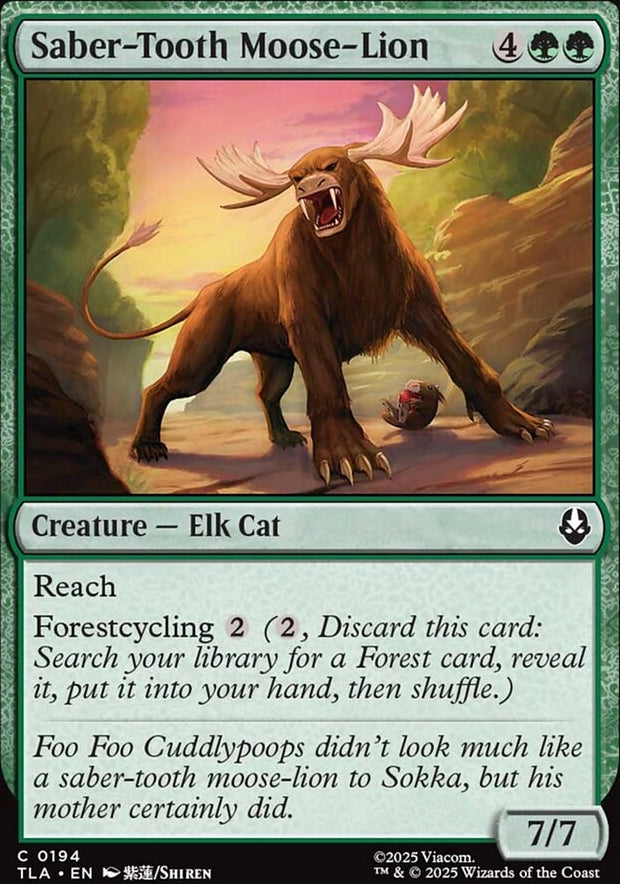 Saber-Tooth Moose-Lion [ #0194 ] (TLA-C)