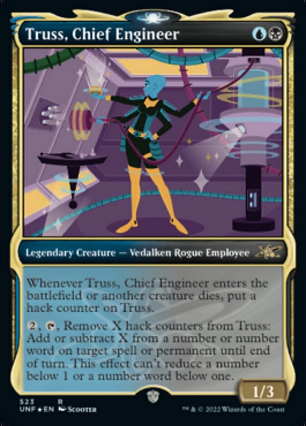 Truss, Chief Engineer [#523 Galaxy Foil / Showcase] (UNF-R)