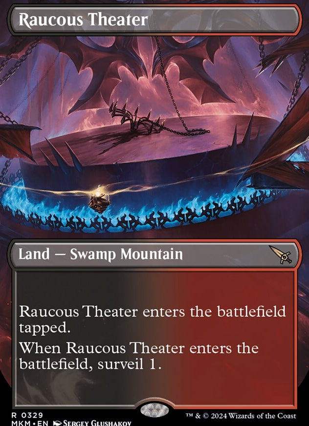Raucous Theater [#0329 Borderless] (MKM-R-FOIL)