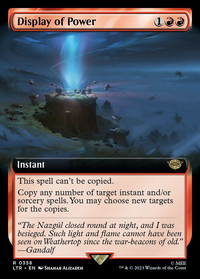 Display of Power [#0358 Extended Art] (LTR-R)