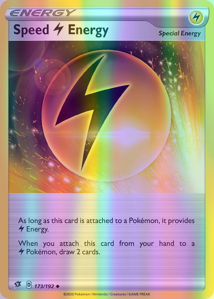 Speed L Energy - 173/192 (SWSH02) Uncommon - Near Mint Reverse Holofoil
