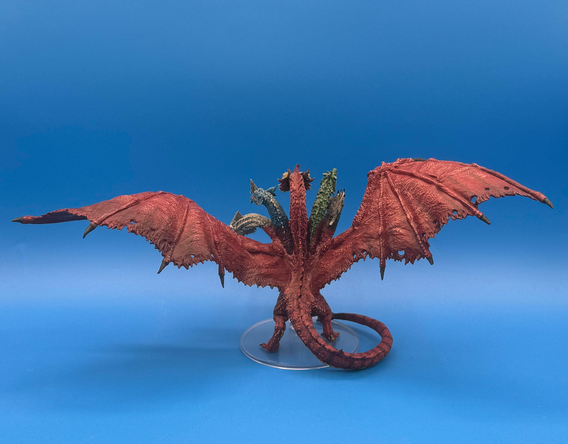 D&D Miniatures: Icons of the Realms - Premium Figure: Aspect of Tiamat (USED) Out of Box