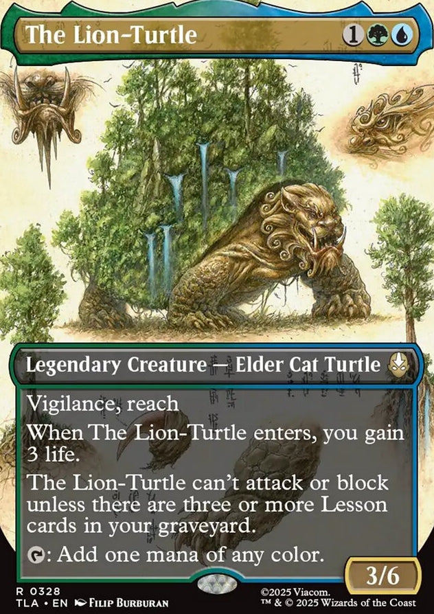 The Lion-Turtle [ #0328 Borderless ] (TLA-R)