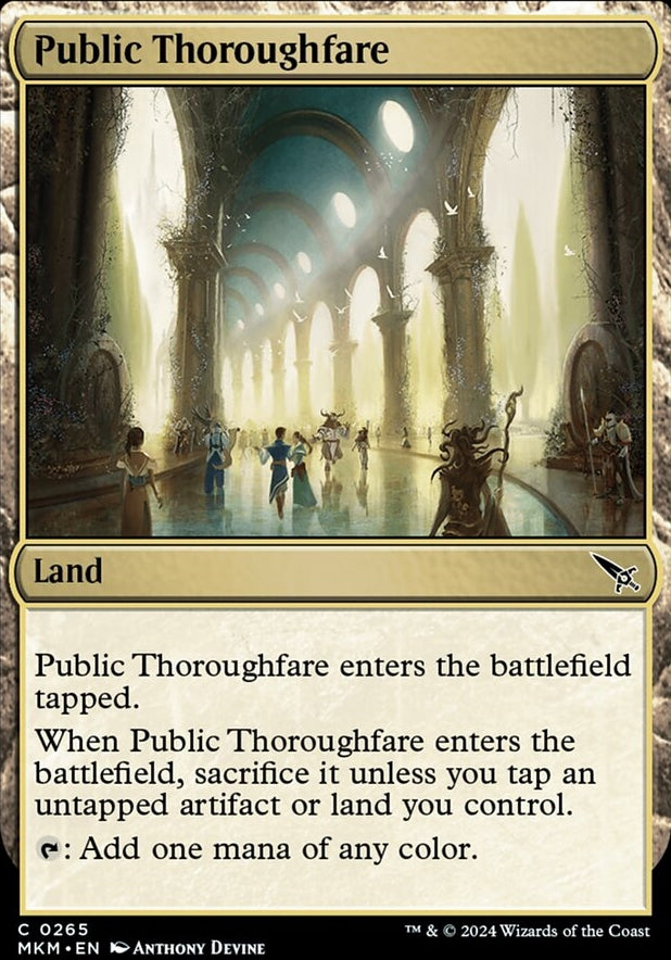 Public Thoroughfare [#0265] (MKM-C-FOIL)