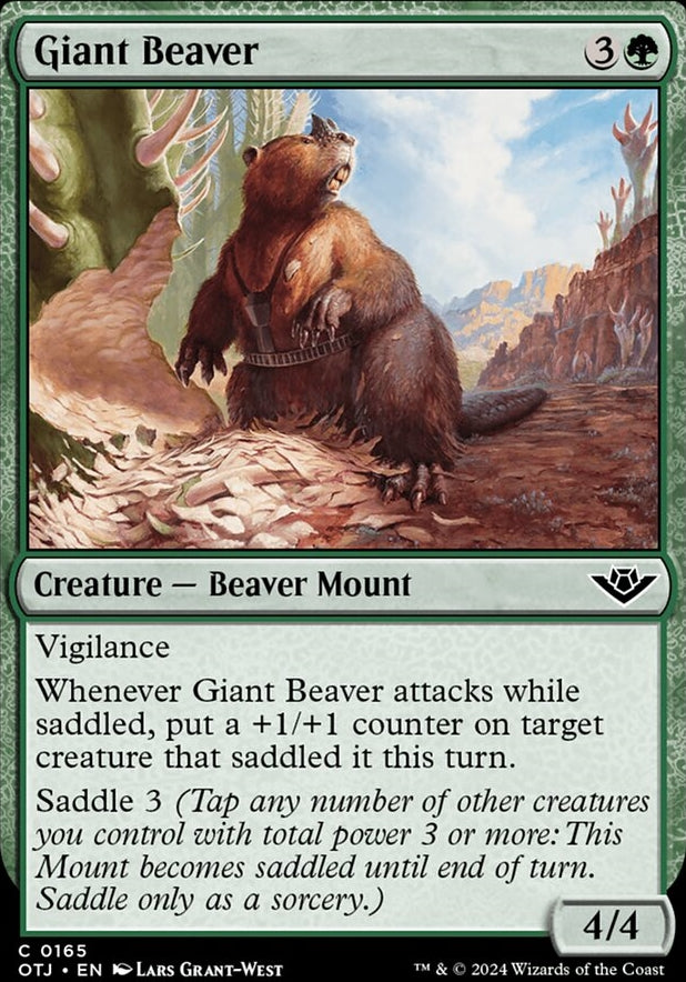Giant Beaver [#0165] (OTJ-C)