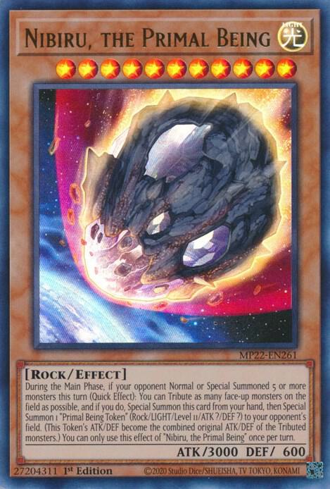 Nibiru, The Primal Being (MP22-EN261) Ultra Rare 1st Edition