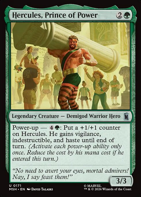 Hercules, Prince of Power [ #0171 ] (MSH-U)