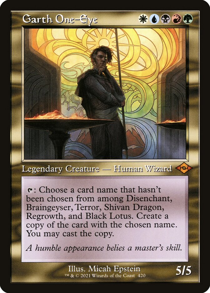 Garth One-Eye (MH2-M-FOIL-ETCHED)