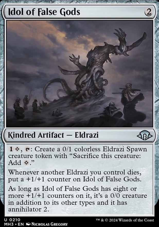 Idol of False Gods [#0210] (MH3-U-FOIL)