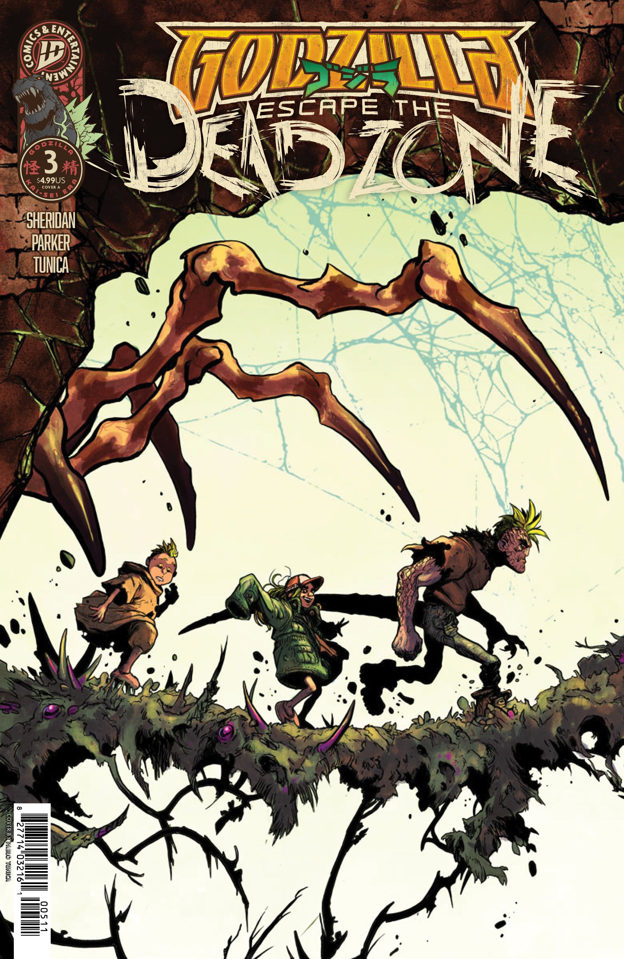 Godzilla: Escape the Deadzone [Kai-Sei Era] #3 Cover A (Tunica)