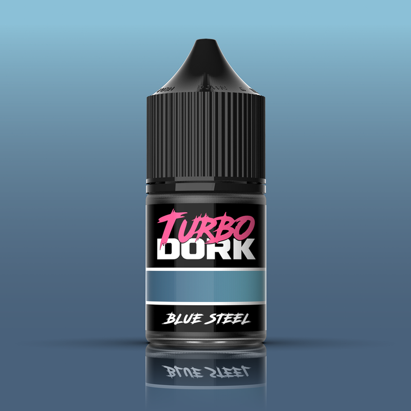 Turbo Dork 2.0: Metallic Acrylic - Blue Steel (22ml)