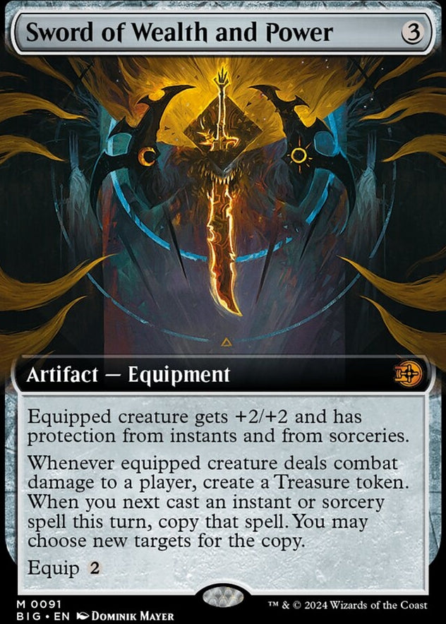 Sword of Wealth and Power [#0091 Extended Art] (BIG-M)