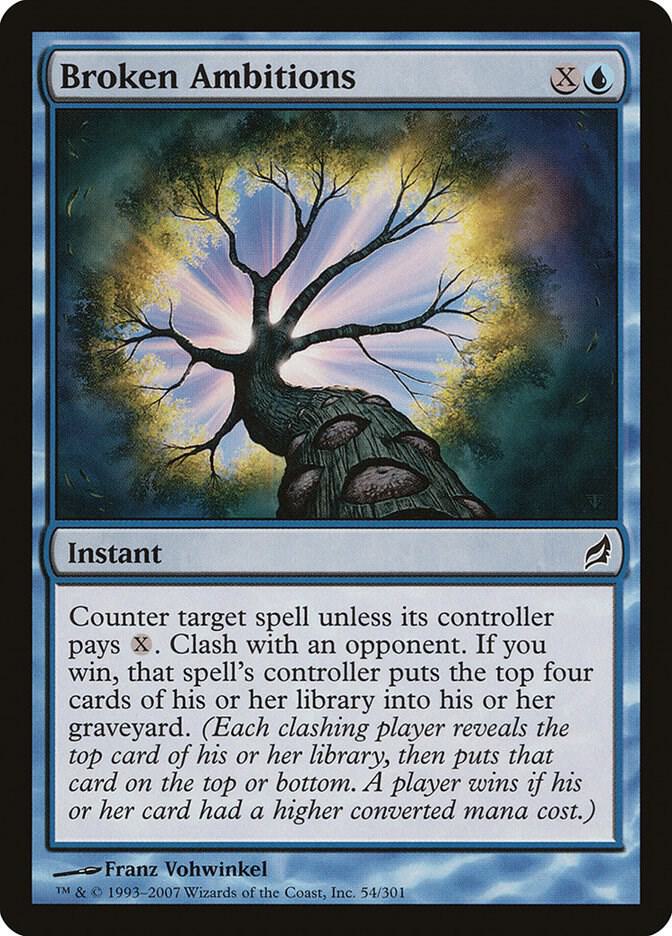 Broken Ambitions (LRW-C-FOIL) Light Play