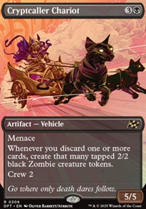Cryptcaller Chariot [ #0306 Borderless Revved Up ] (DFT-R)