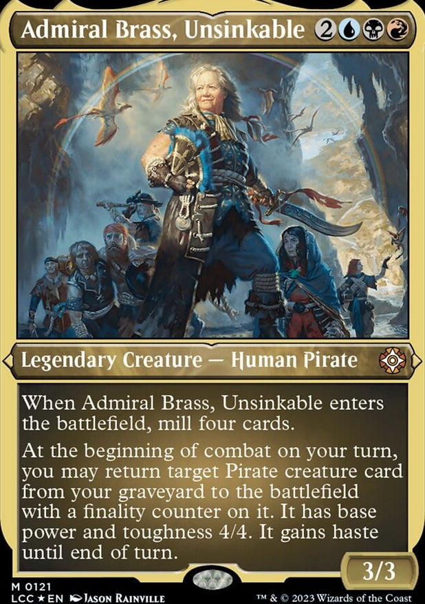 Admiral Brass, Unsinkable [