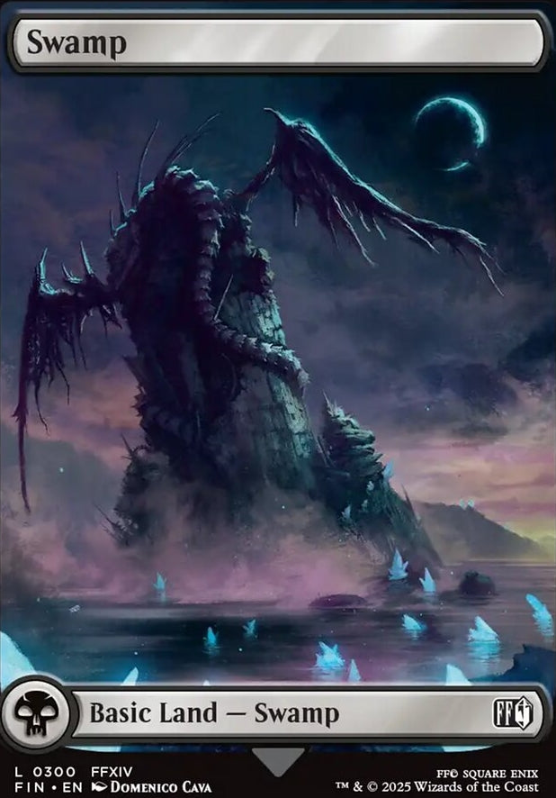 Swamp [ #0300 Full Art ] (FIN-C)