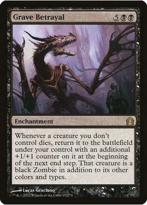 Grave Betrayal (RTR-R-FOIL)