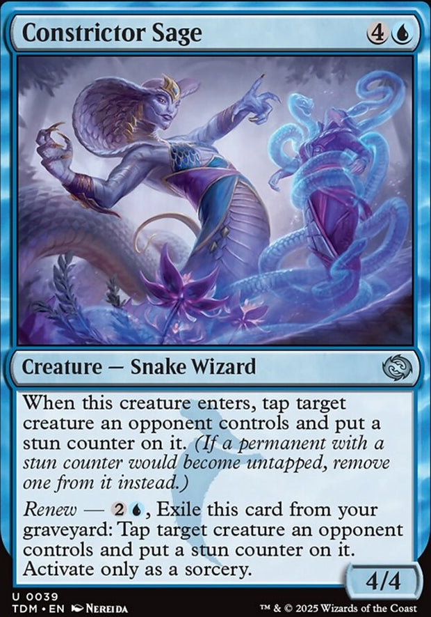 Constrictor Sage [ #0039 ] (TDM-U)