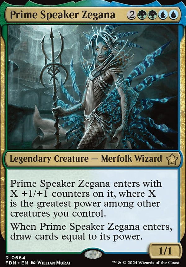 Prime Speaker Zegana [#0664 Starter Collection] (FDN-R)