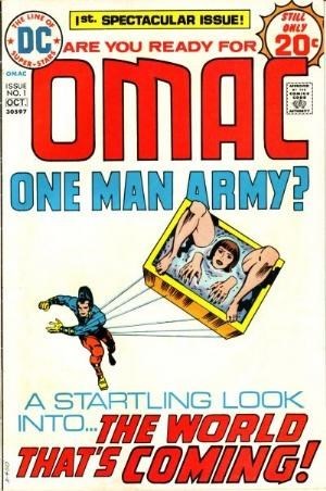 Omac (1974 Series) #1 (6.0) 1st App O.M.A.C. (Buddy Blank) and Brother Eye (Technologically Advanced Satellite) - Origin of Omac