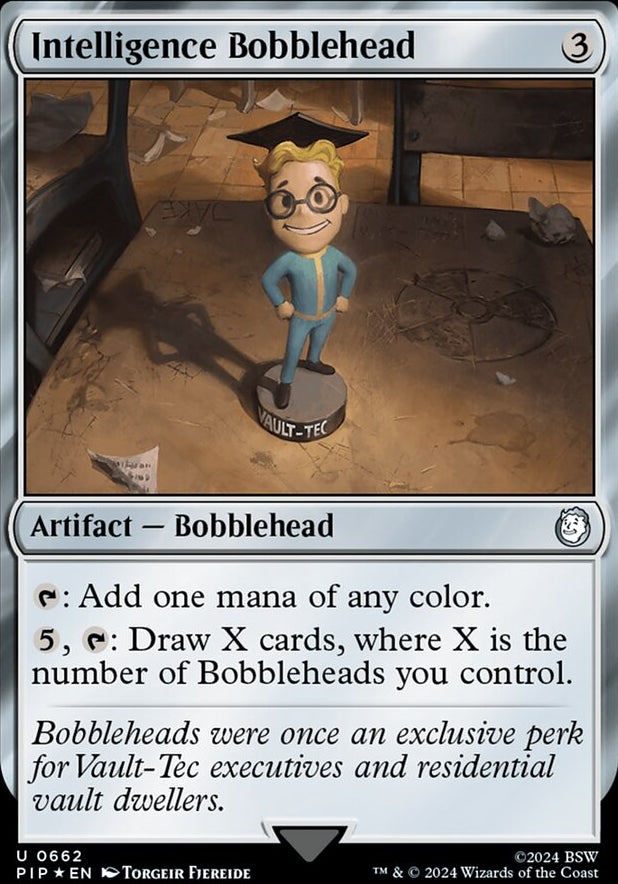 Intelligence Bobblehead [#0662 Surge Foil] (PIP-U)