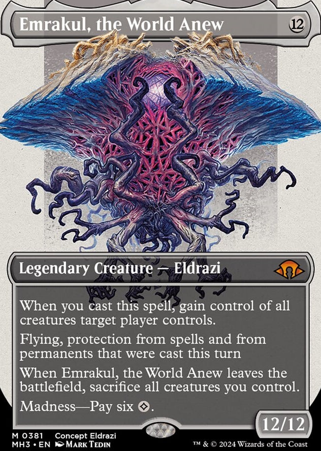 Emrakul, the World Anew [#0381 Borderless] (MH3-M)