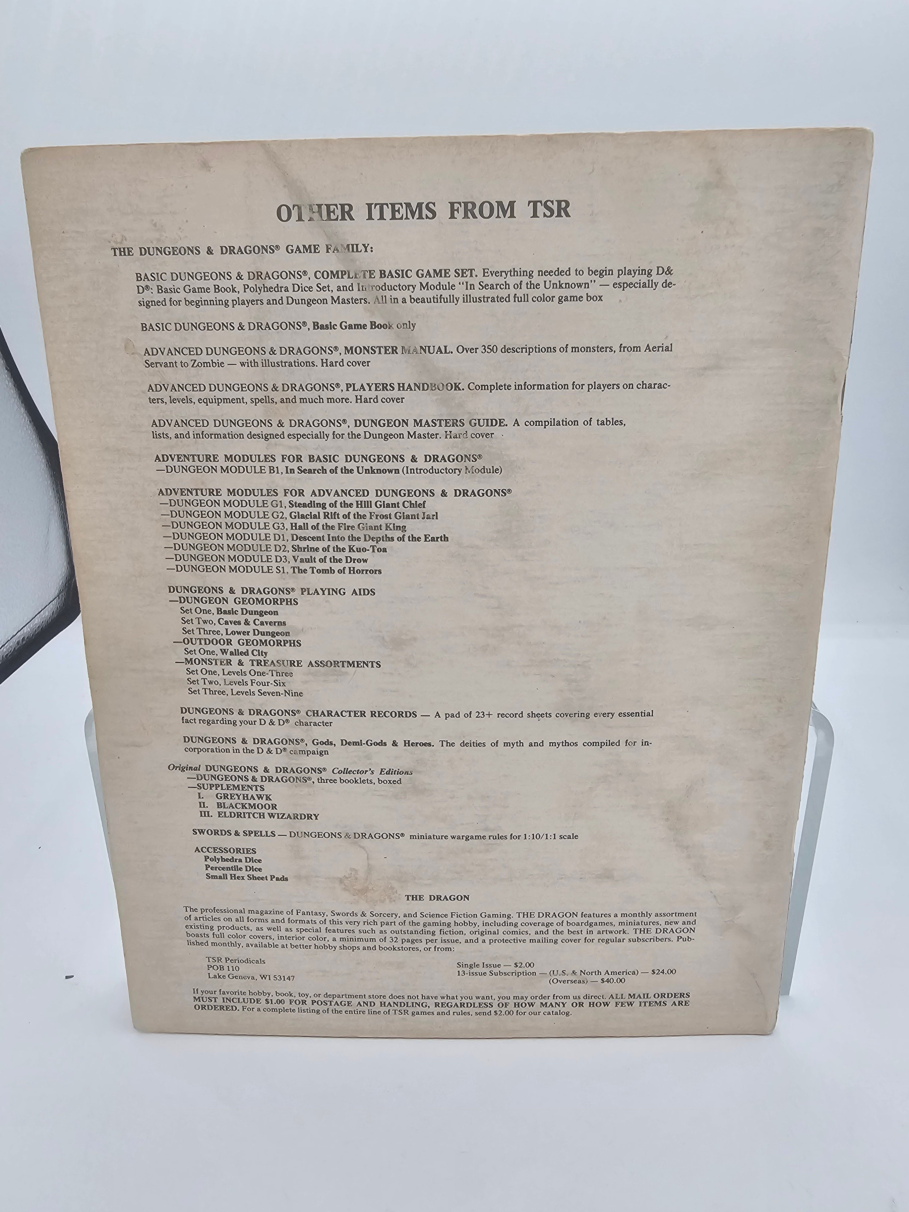 D&D 3rd Edition (2001) (Used)