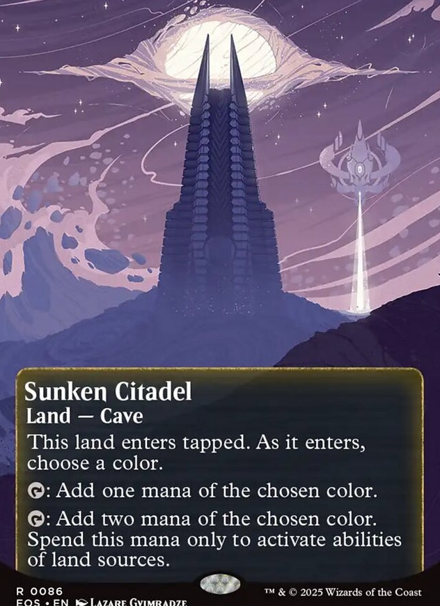 Sunken Citadel [ #0086 Poster Stellar Sights ] (EOS-R)