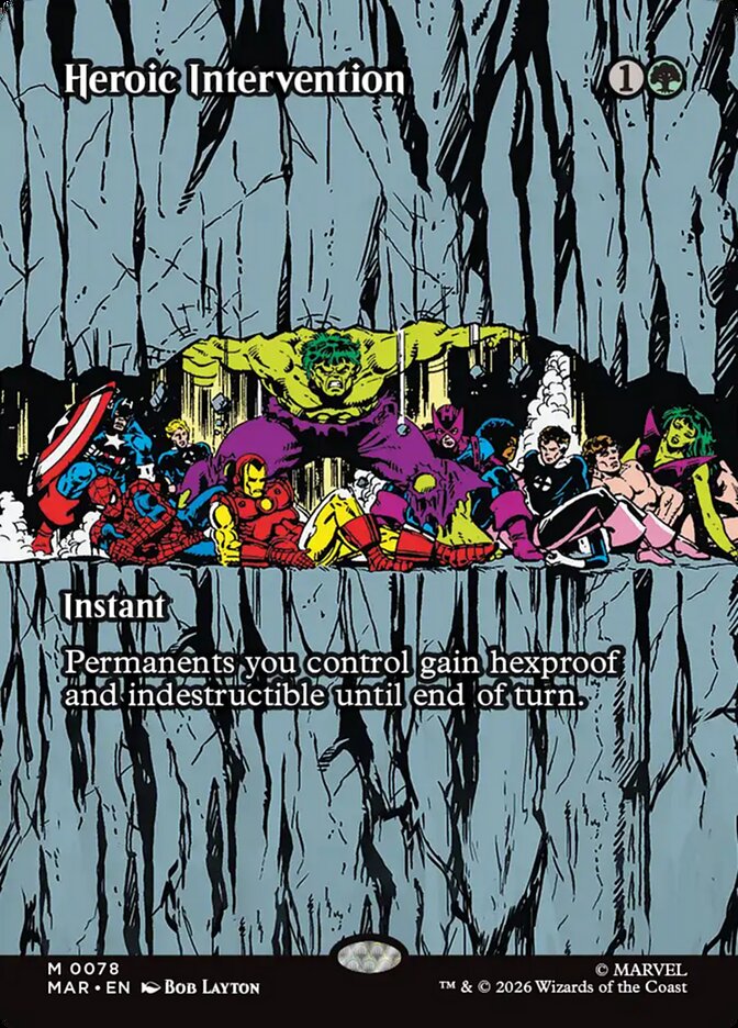 Heroic Intervention [ #0078 Borderless ] (MAR-M)