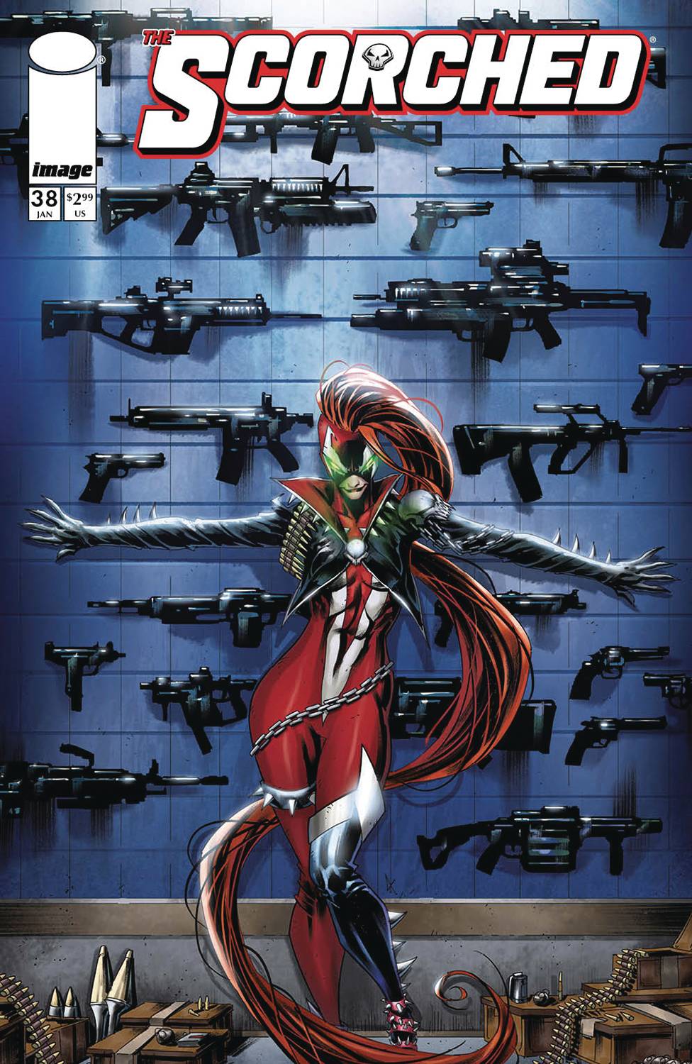 SPAWN SCORCHED #38 CVR A KEVIN KEANE