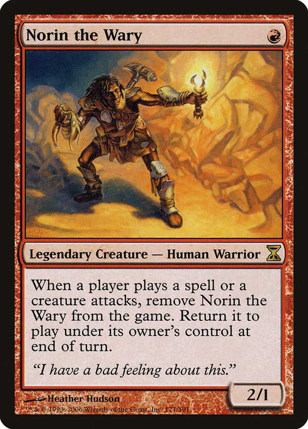 Norin the Wary (TSP-R) Heavy Play