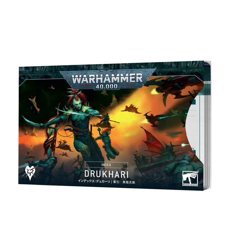 40K: Index Cards: Drukhari (10th)