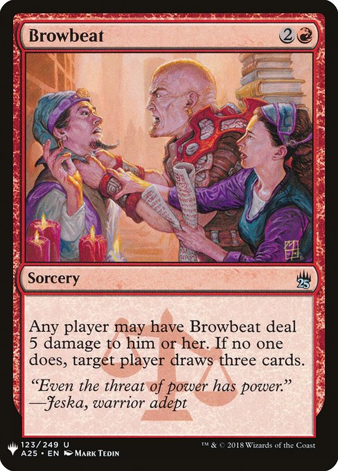 Browbeat [Mystery Booster #0876] (A25-U)