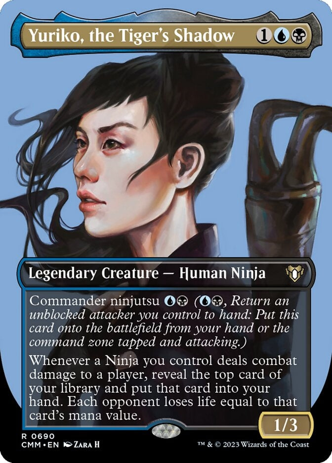 Yuriko, the Tiger's Shadow [#0690 Borderless Profile] (CMM-R)