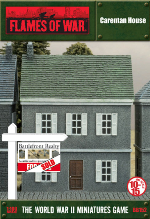 Flames of War: WWII: Battlefield in a Box (BB152) - European House: Carentan