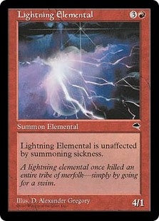 Lightning Elemental (TMP-C)