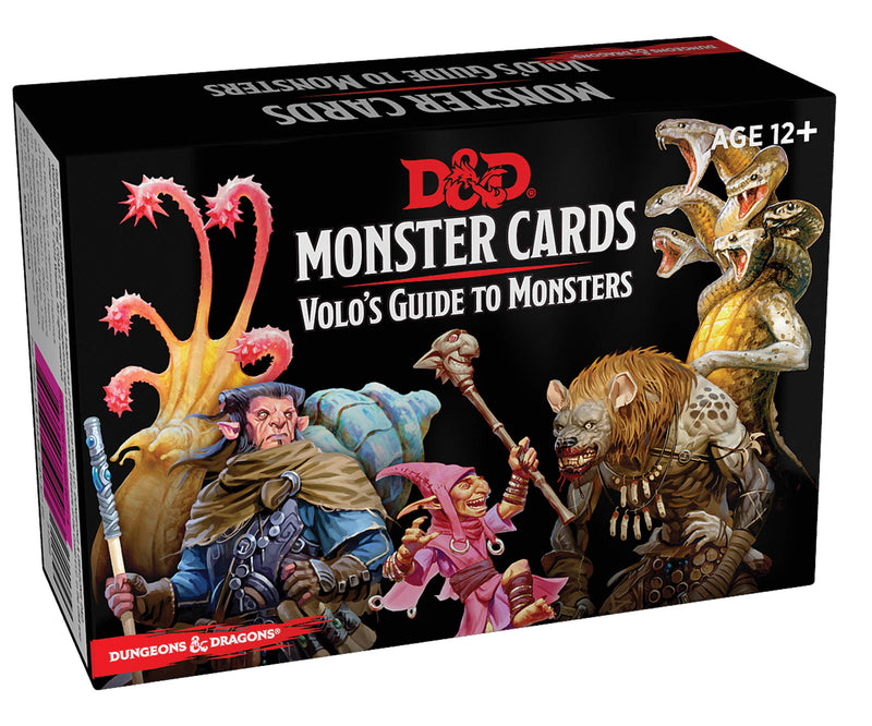 D&D 5E: Monster Cards - Volo's Guide to Monsters