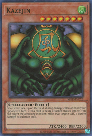 Kazejin (MRD-EN026 (c) 2020 25th Anniversary) Super Rare - Near Mint Unlimited