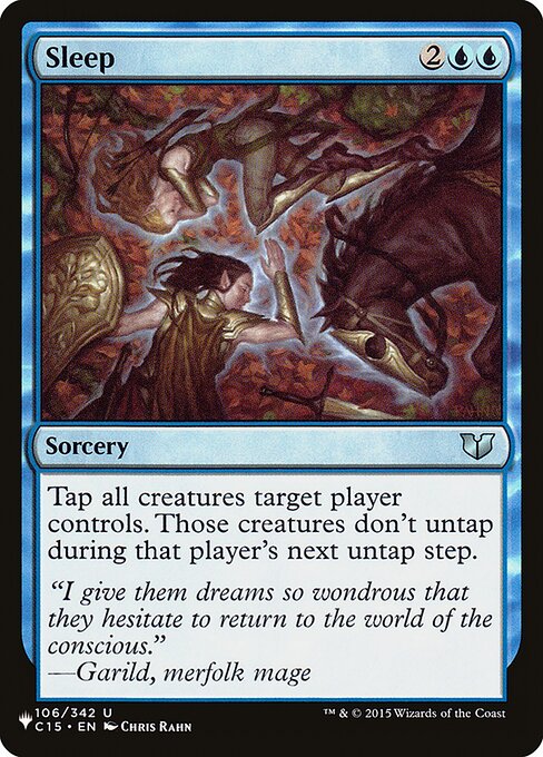 Sleep (C15-U-LIST)